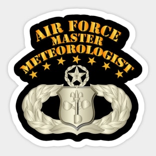 Meteorologist - Master Badge Sticker